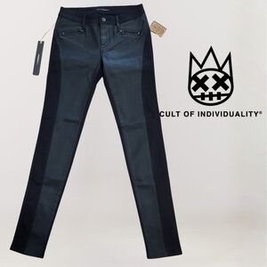 Cult Of Individuality Zen Mid Rise Skinny